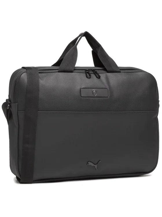 Puma Unisex Ferrari Ls Pu Reporter Laptop Bag In Black