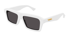 Bottega Veneta Sunglass Man White Grey BV1213S-004