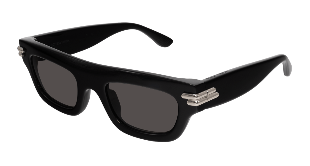 Bottega Veneta Sunglasses Unisex Black Grey Bv1321S-001