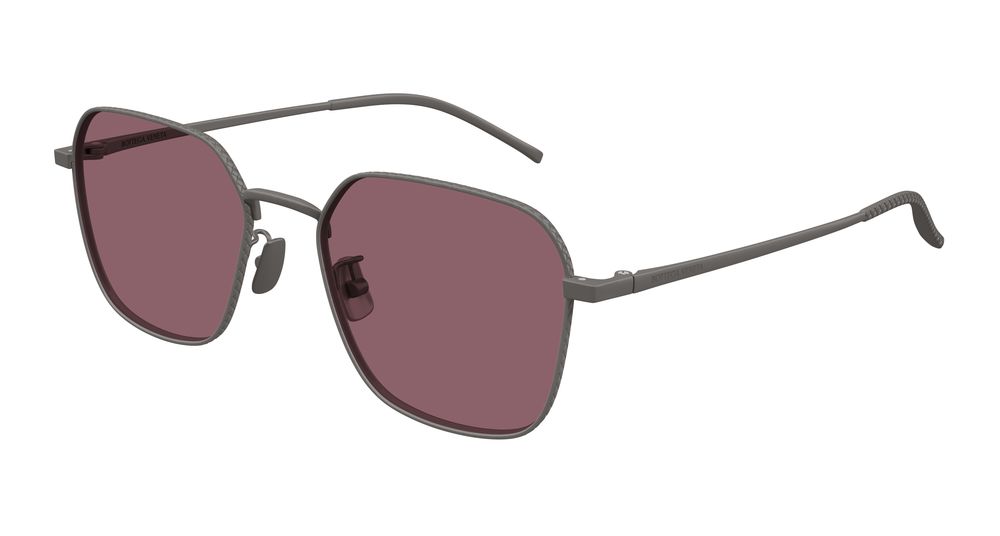 Bottega Veneta Sunglasses Unisex In Ruthenium Red BV1422SA-003