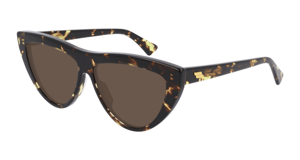 Bottega Veneta Sunglass Woman Havana Brown BV1018S-002