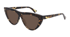 Bottega Veneta Sunglass Woman Havana Brown BV1018S-002