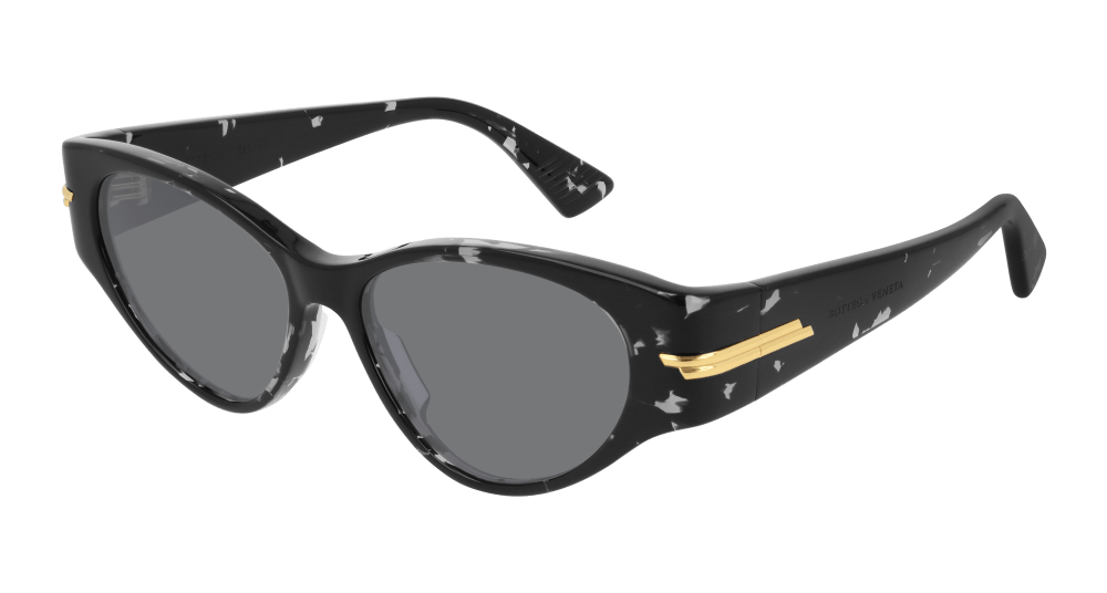 Bottega Veneta Sunglass Woman Havana Grey BV1002S-002