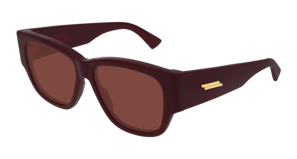 Bottega Veneta Sunglass Woman Burgundy Red BV1026S-003