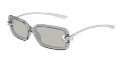 Bottega Veneta Sunglasses Womens in Grey Silver Grey BV1439S-004