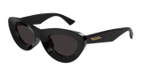 Bottega Veneta Sunglasses Woman Black Grey Bv1325S-001