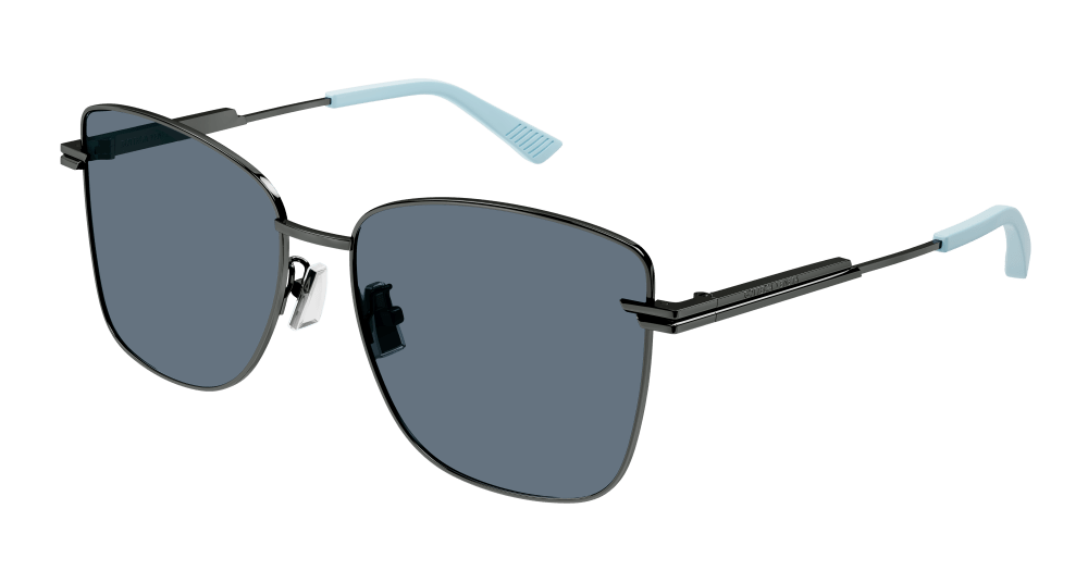 Bottega Veneta Sunglass Woman Ruthenium Blue BV1237S-004