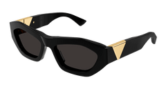 Bottega Veneta Womens Sunglasses In Black Grey BV1221S-001