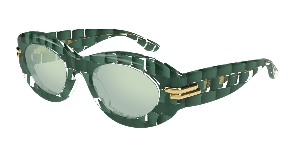 Bottega Veneta Womens Sunglasses In Green BV1322S-003