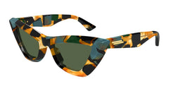 Bottega Veneta Sunglasses Womens In Multicolor Green BV1391S-001