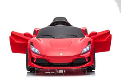 Ferrari 458 Electric Ride On Play Car In Red