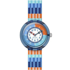 Flik Flak Kiddies Stripy Stripes Watch