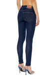Diesel Womens L-2018 Slandy-Low Jeans In Navy