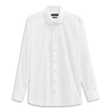 Bugatti Mens 9150 Casual Long Sleeve Shirt In White