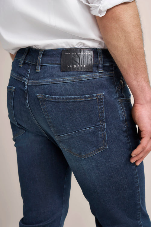 Bugatti 3278D Mens Jean 394 Ocean Blue
