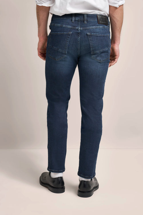 Bugatti 3278D Mens Jean 394 Ocean Blue