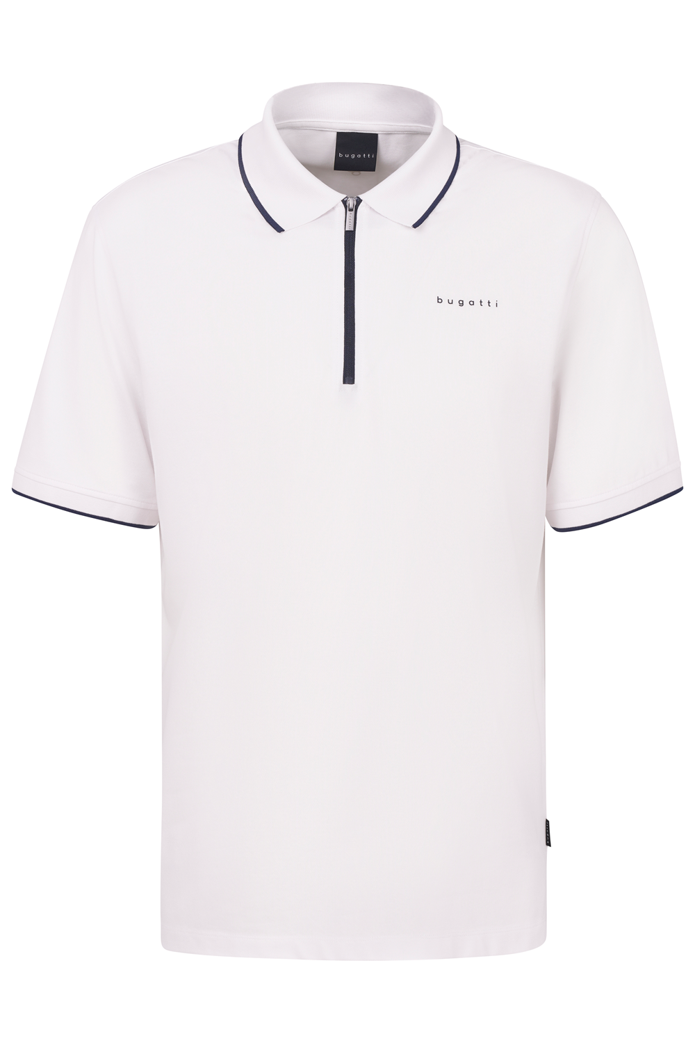 Bugatti 8150 75033C Mens White Short Sleeve  Polo