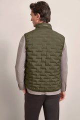 Bugatti Mens Sleeveless Jacket In  Olive