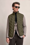Bugatti Mens Sleeveless Jacket In  Olive