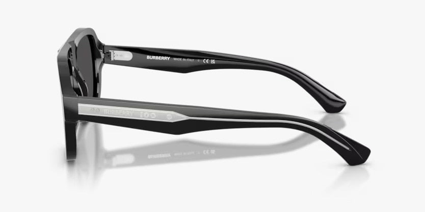 Burberry Ahmedabad Mens Sunglasses In Black & Silver