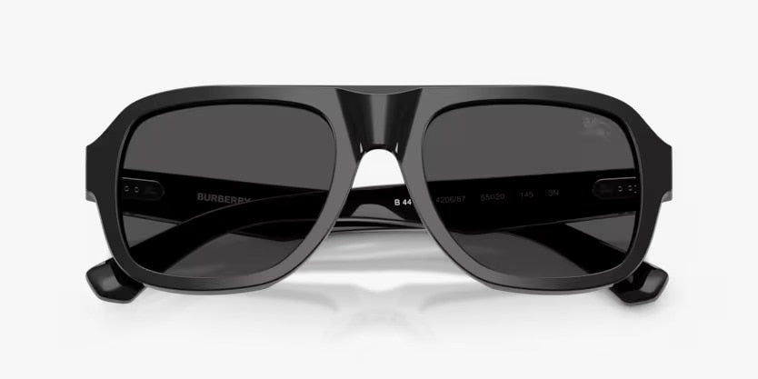 Burberry Ahmedabad Mens Sunglasses In Black & Silver