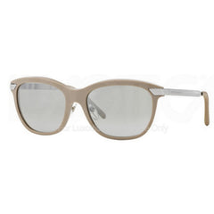 Burberry Tort Square Frame Sunglasses For Womens In Beige