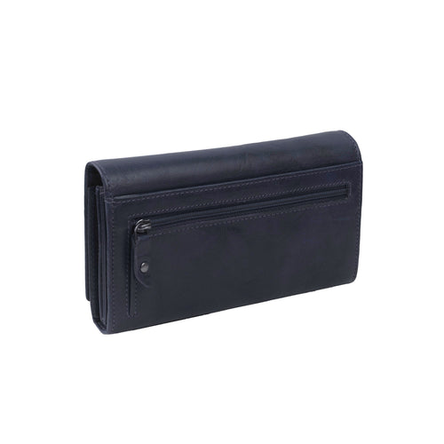 The Chesterfiled Brand Hampton Ladies Wallet In Navy