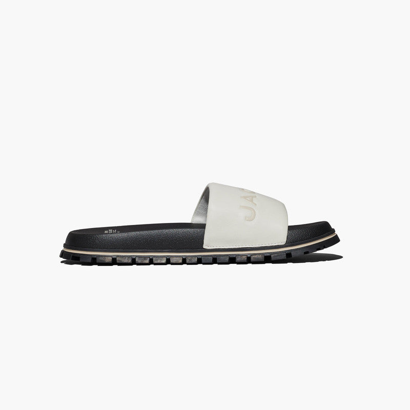 Marc Jacobs Womens The Slides in Black and White
