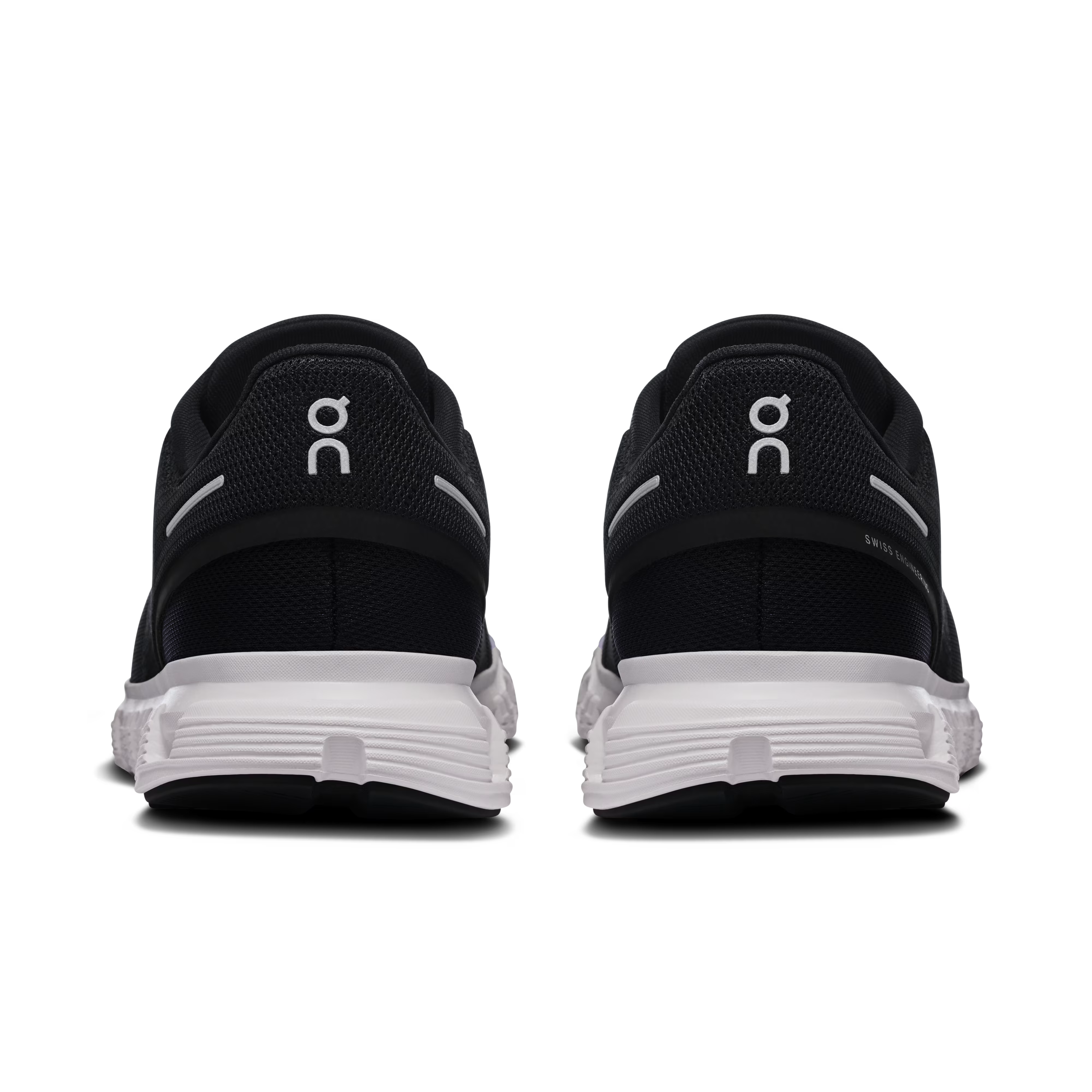 On Womens Cloud 6.0 Shoes In Black & White