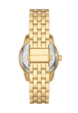Micheal Kors Womens Byrant Stainless Steel Cubic Zirconia Watch In Gold