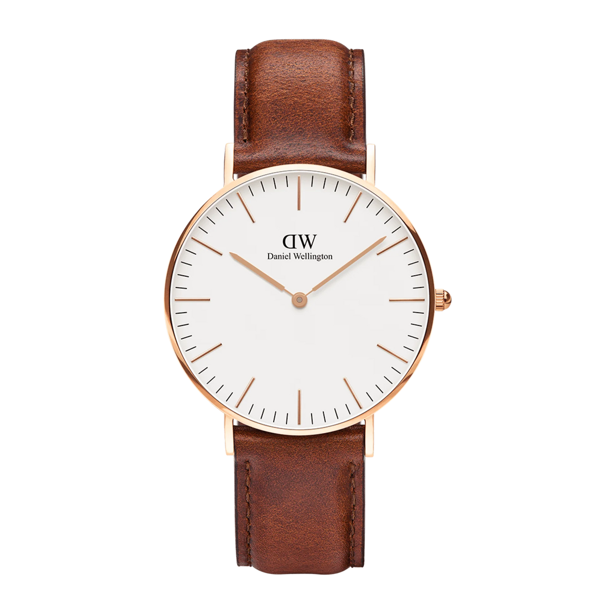 Daniel Wellington Tan And White Watch