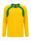 South African Unisex Long Sleeve T-Shirt In Yellow