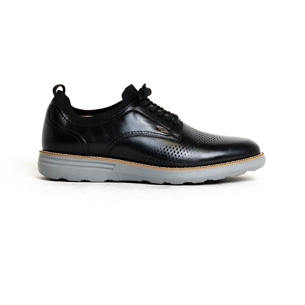 Watson Mens Ocsar Calf Shoes In Black