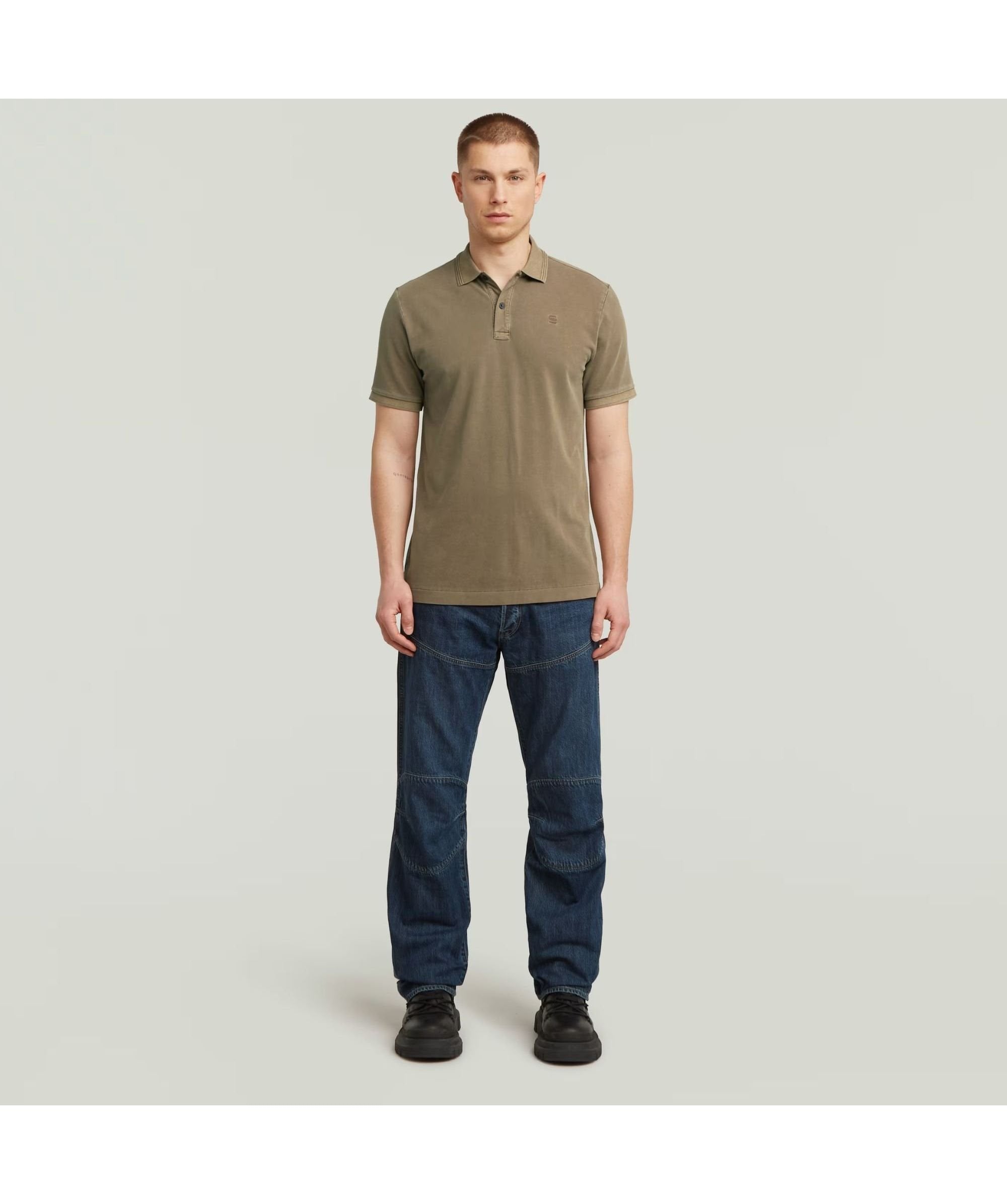 G-Star Raw Mens Overdyed Dunda Golfers In Desert