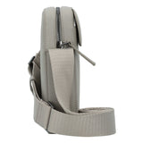 Calvin Klein Mens Sleek Reporter Mono Crossbody Bag In Light Brown