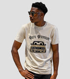 Pure Premium Cabrio T-shirt In Taupe