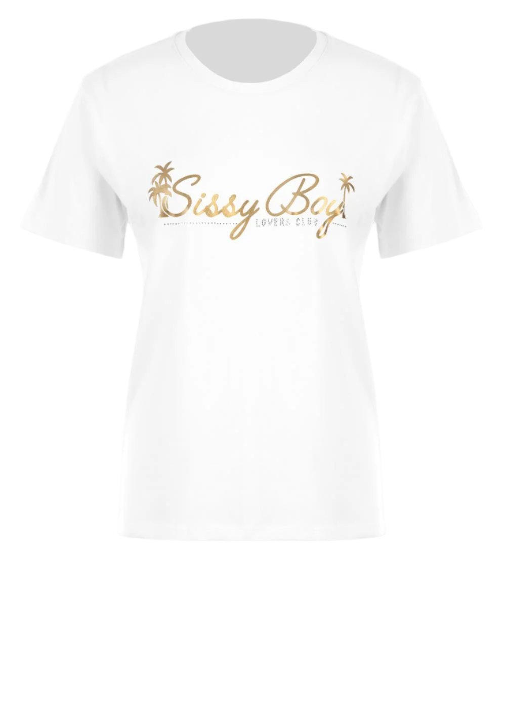 Sissyboy T31236 Regular Fit Multi Technique Logo T-Shirt White