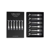 Cake Fork Set Of 6-Hummingbird