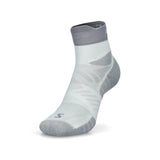 Salomon Unisex Aero Ankle Socks In Whte/Grey