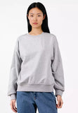 Calvin Klein Womens Archive Logo French Terry Sweatshirt In Grey