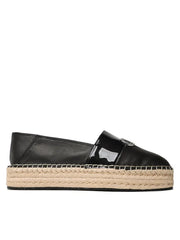 Calvin Klein Womens Flatform Espadrille In Black