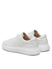 Calvin Klein Womens Cupsole Lace Up In White