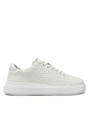 Calvin Klein Womens Cupsole Lace Up In White
