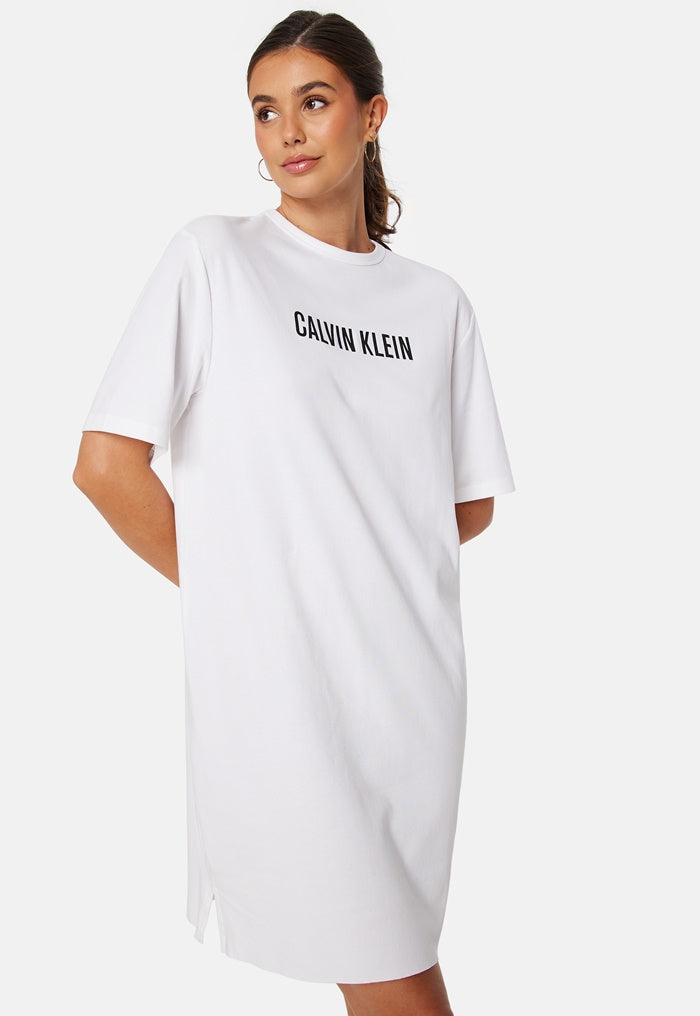 Calvin Klein Qs7126E S/S Night Shirt White