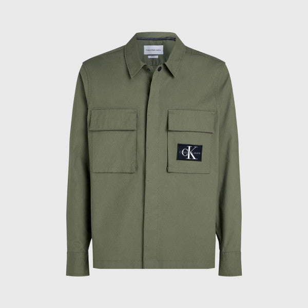 Calvin Klein J3251740 Utility Overshirt Olive