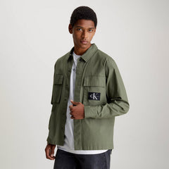 Calvin Klein J3251740 Utility Overshirt Olive