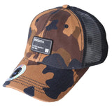 Watamu Mens Trucker Cap Rubondo In Salmon Camo