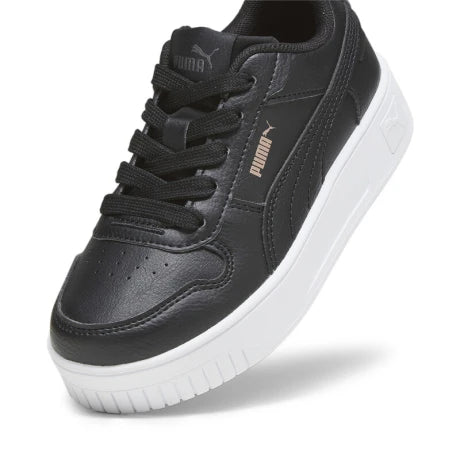 Puma Kids Carina Street Ps Shoes In Black And White