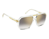Carrera Victory Sunglasses In White & Yellow Crystal