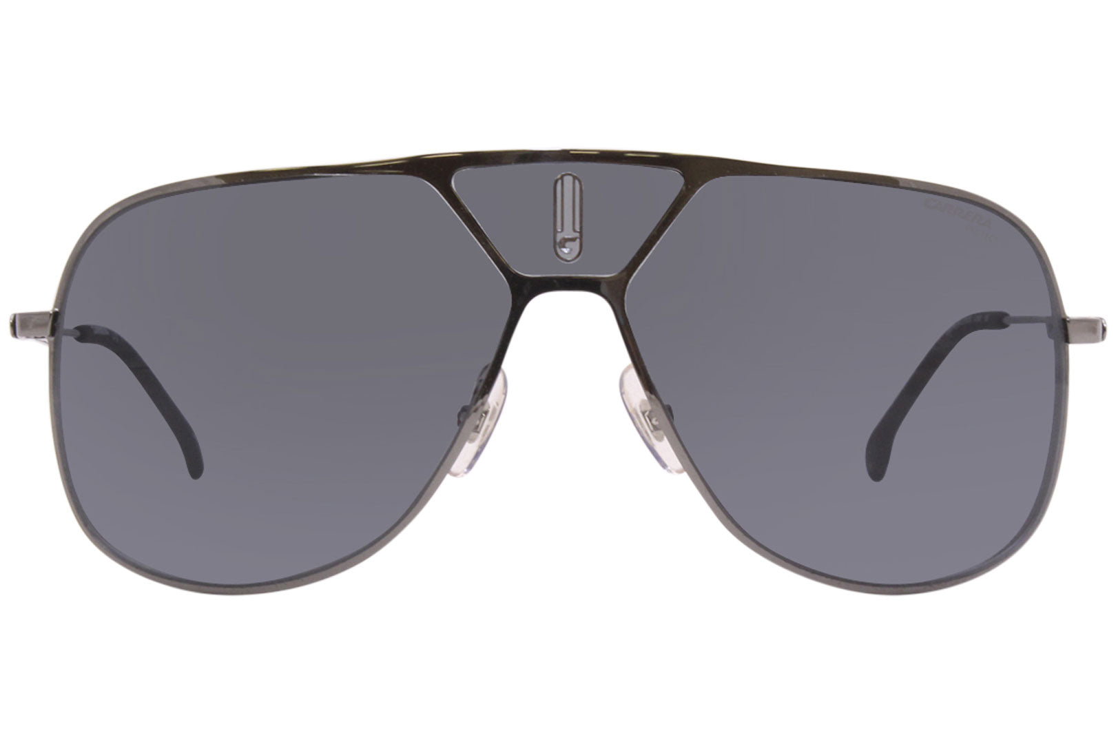 Carrera Rose Gold Shield Sunglasses For Men In Grey
